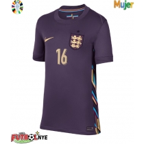 Camiseta Inglaterra Conor Gallagher #16 Visitante Equipación para mujer Eurocopa 2024 manga corta